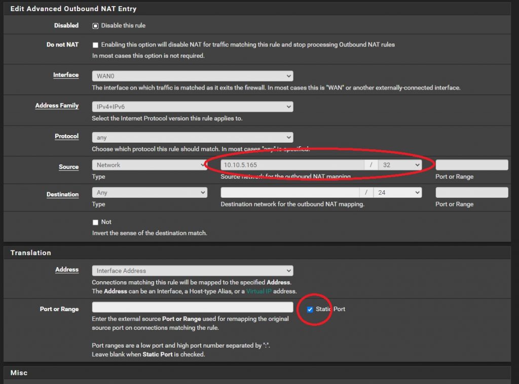 Nintendo Switch static port for PfSense on its outbound NAT D – Vivi Mage